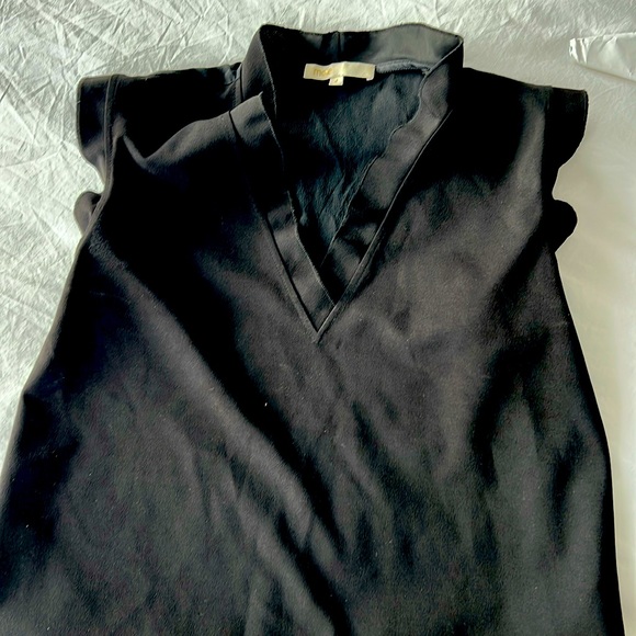 Make, sleevelesss check black blouse in size 2 - Picture 1 of 2